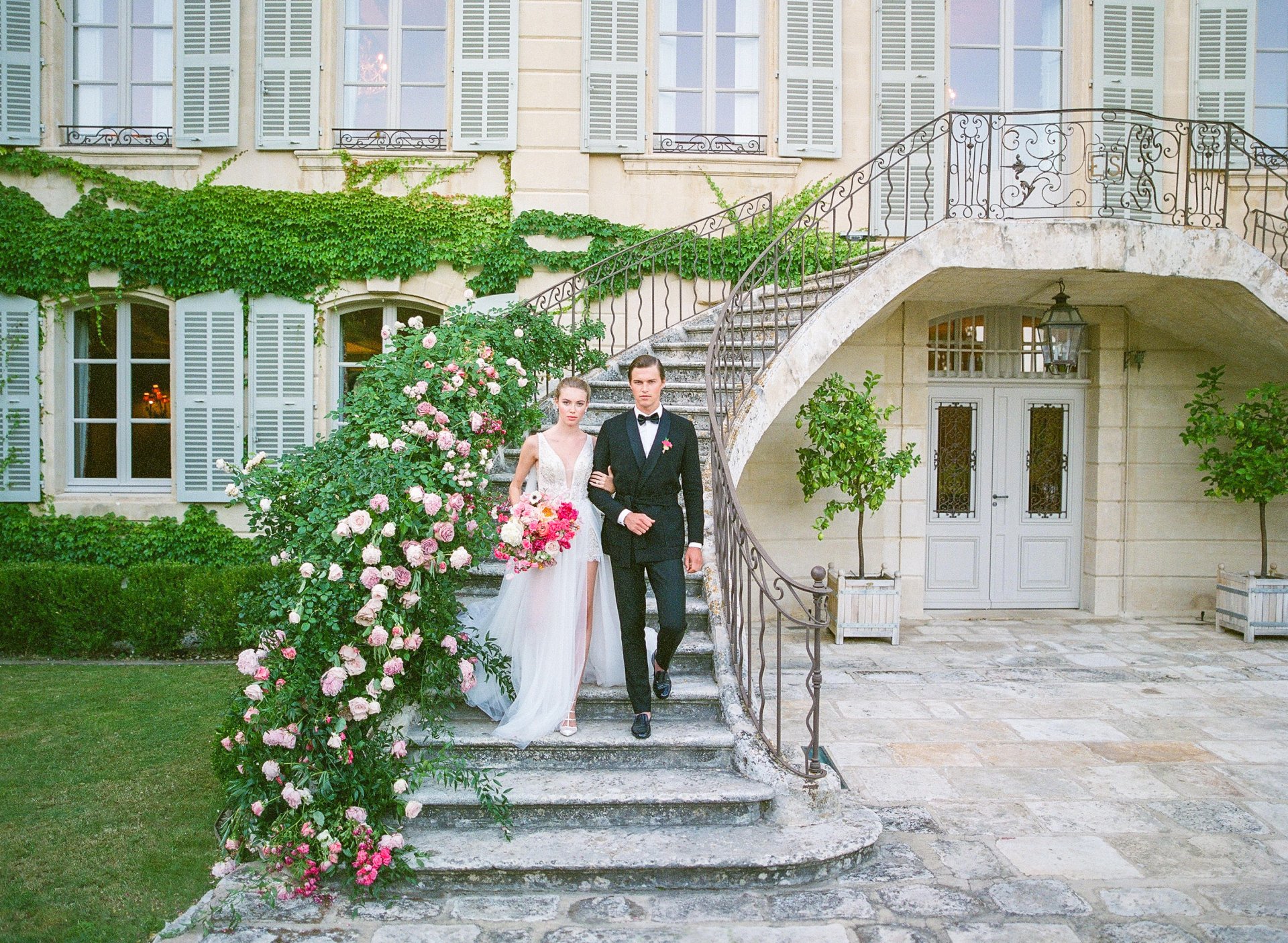 A Whimsical Wedding at a French Chateau in Provence